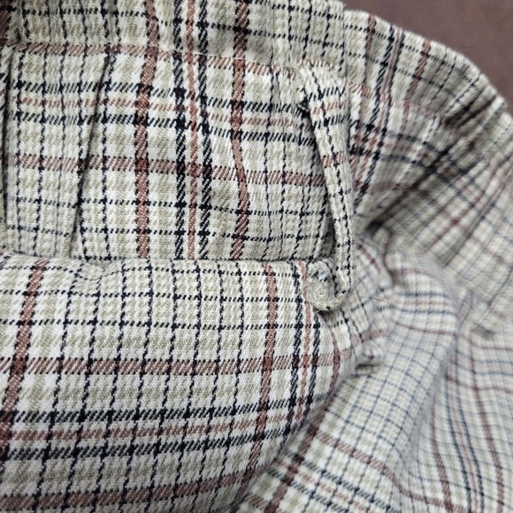 SO good for life Plaid high waist dress pants large - Picture 5 of 8